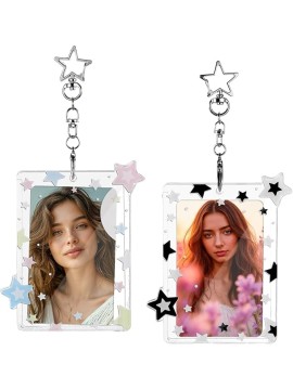 Acrylic Star Photo Cards Holder