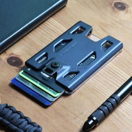 Durable Polycarbonate ID Card Holder Holds