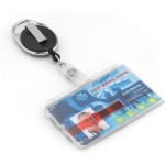 HOLD Hard Plastic ID Card Holder