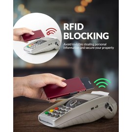 RFID Blocking Pop Up Card Holder