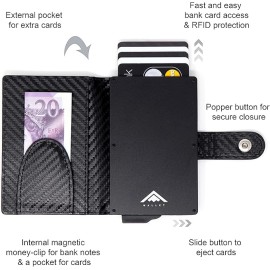 Slim Lightweight Minimalist Card Holder Wallet