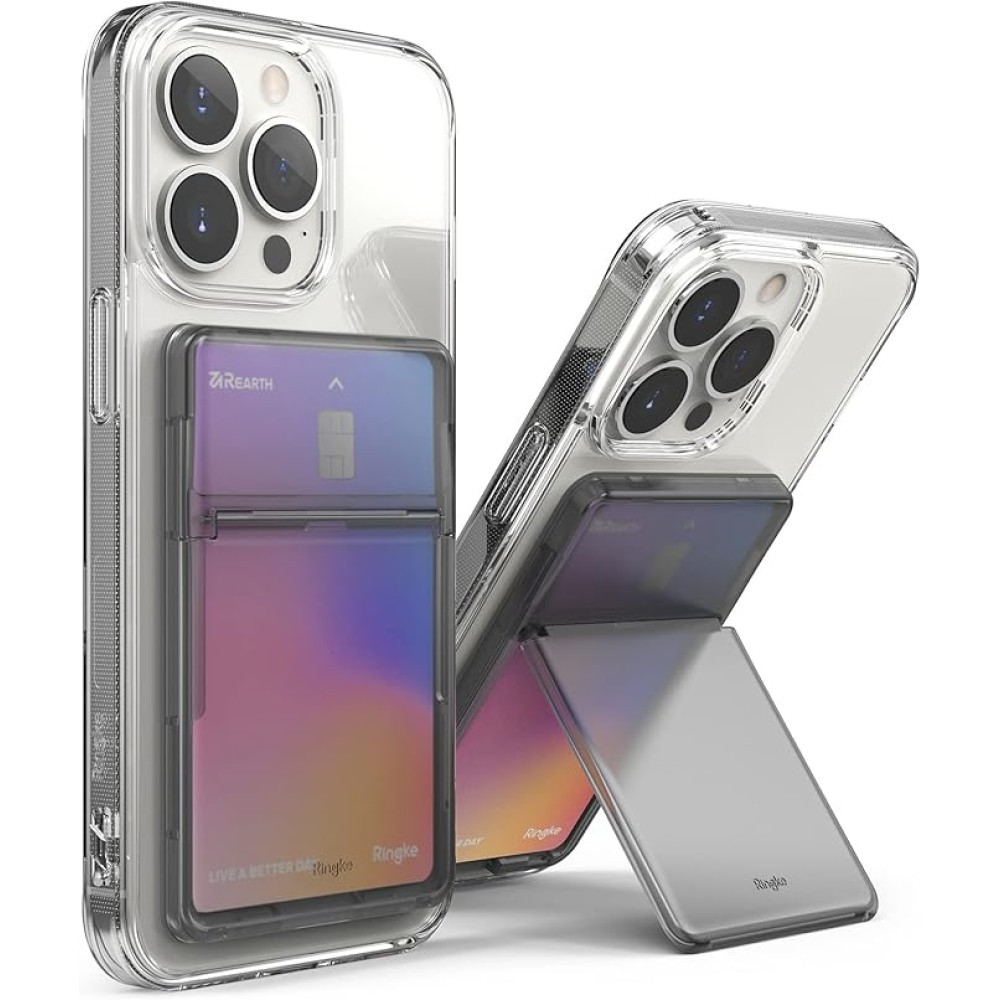 Slim Hard PC Transparent ID Holder